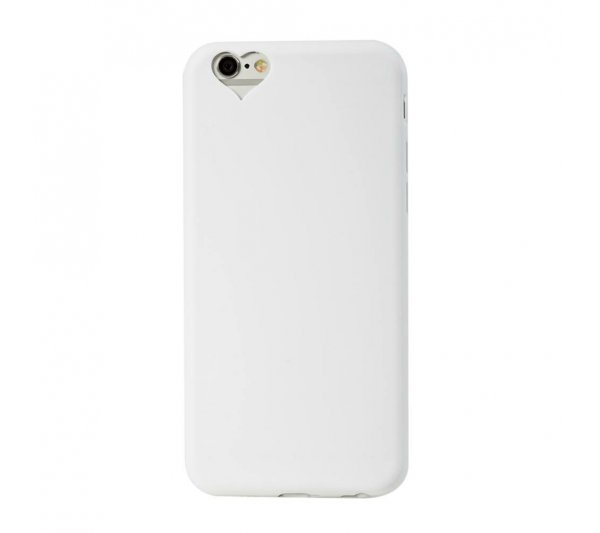 Kryt Little heart iPhone 6/6S - biely